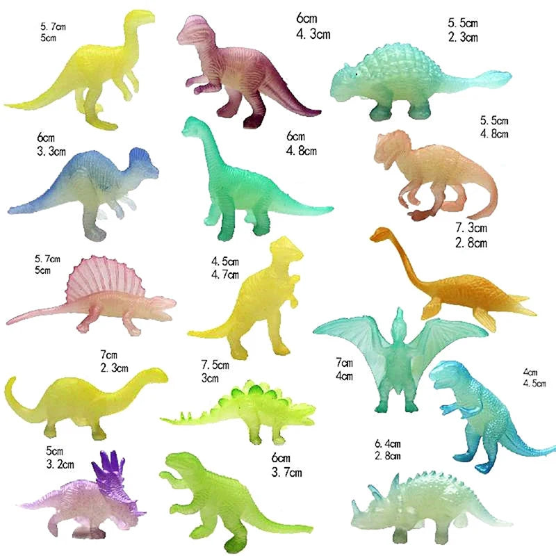 Dinos Fluorescentes - 16 Dinossauros que Brilham no Escuro