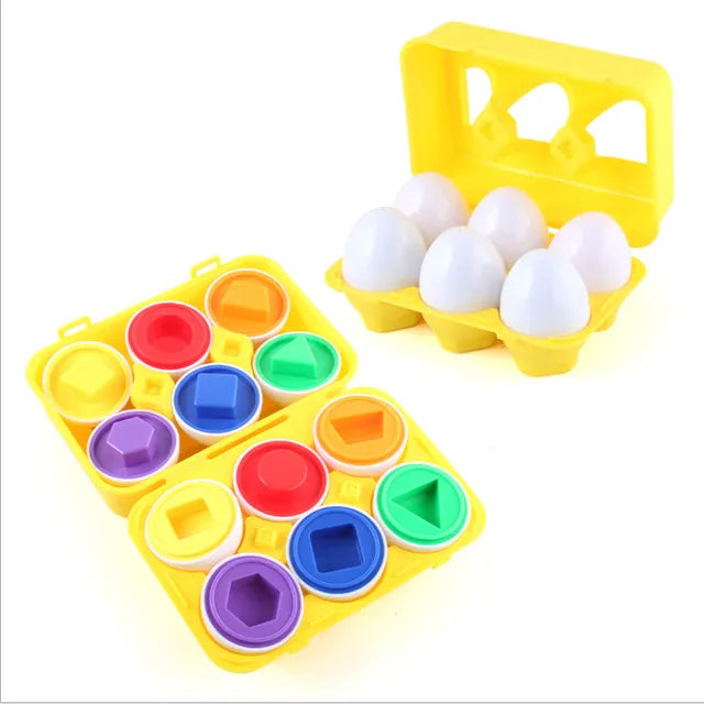 Caixa de Ovos Mágicos Montessori Educacional