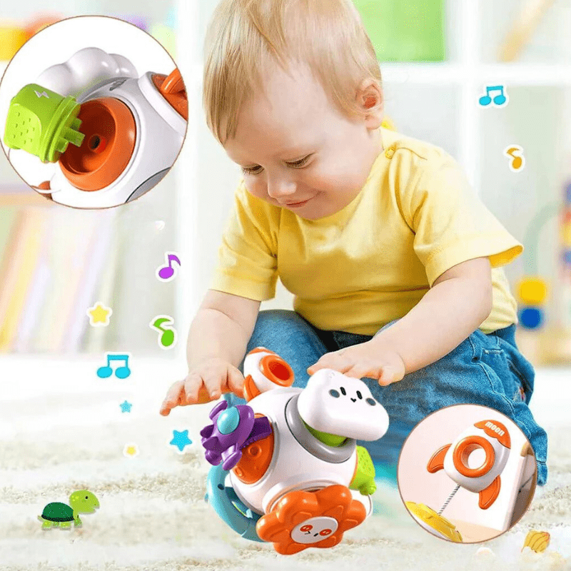 Brinquedos Montessoriano |  Desenvolvimento Sensorial Cubo 6 x 1 - 0~36 Meses
