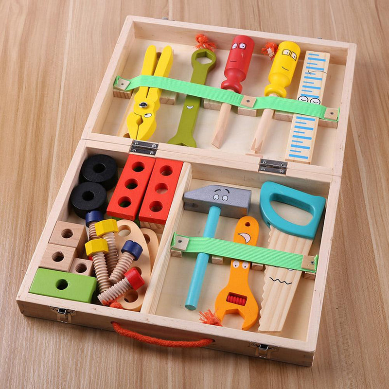 Kit de Ferramentas Infantil - Brinquedo Montessori