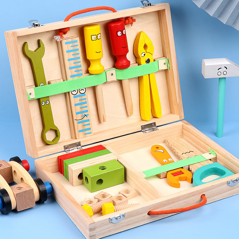Kit de Ferramentas Infantil - Brinquedo Montessori