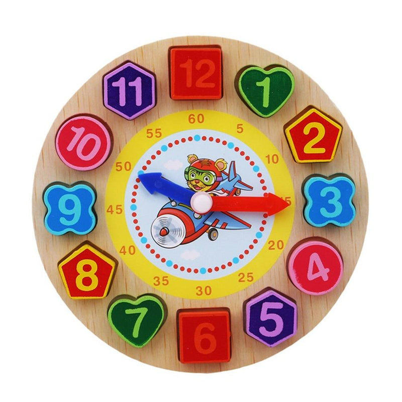 Relógio de Quebra-Cabeça - Brinquedo Educativo