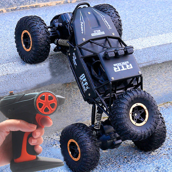 Carro de Controle Remoto 4x4 - Rock Crawler Extreme Off Road