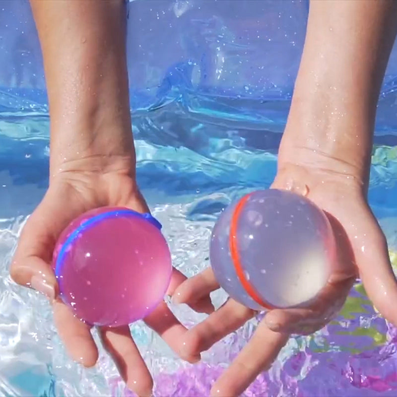 Balões de Água Reutilizáveis - Brinquedo de Verão