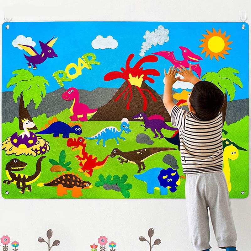 Mural Criativo Montessori - Criatividade e Imaginação