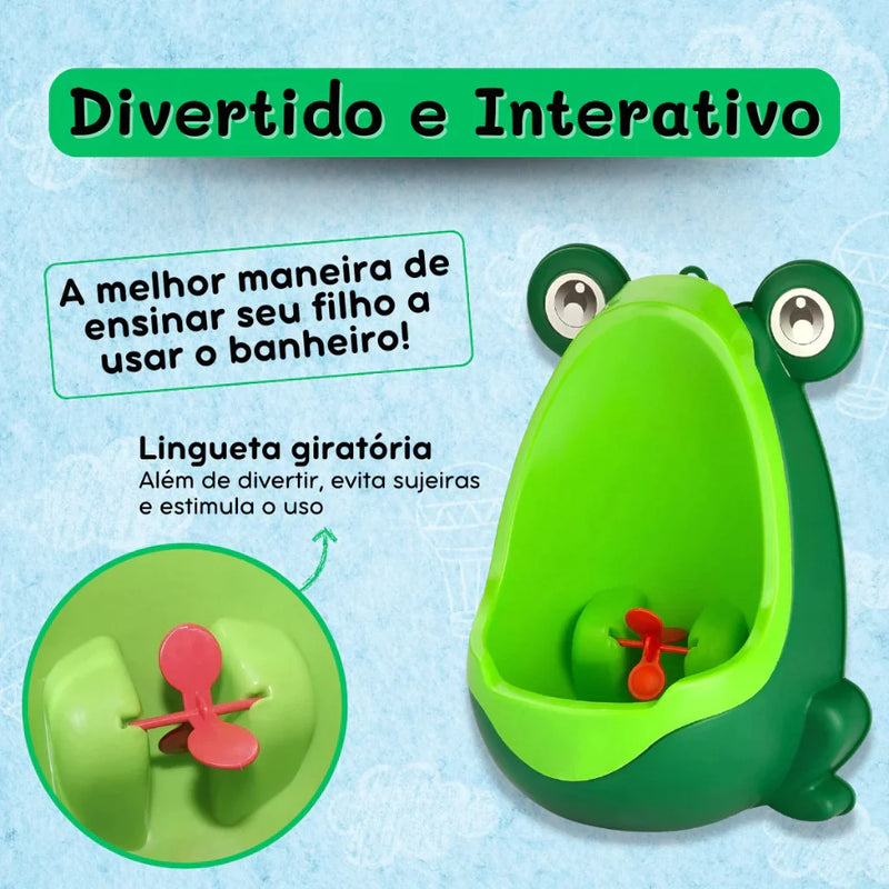 Pipi Frog - Penico Mictório Infantil