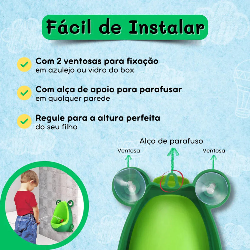 Pipi Frog - Penico Mictório Infantil