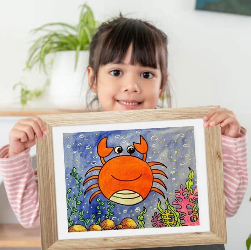 Quadro para Desenhos Infantis - Moldura Arte Kids