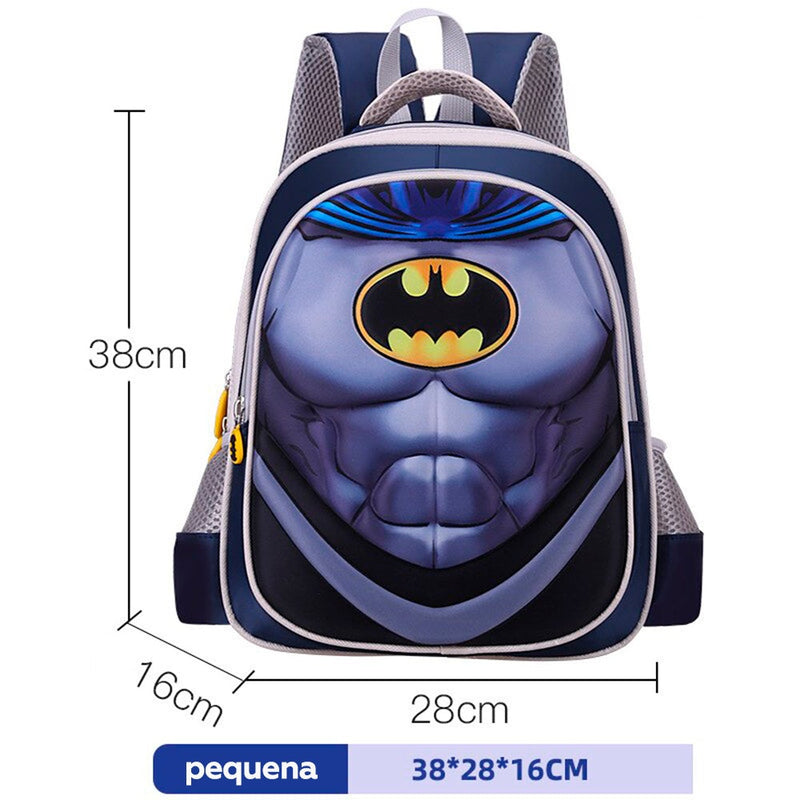 Mochila Infantil Escolar do Batman 3D