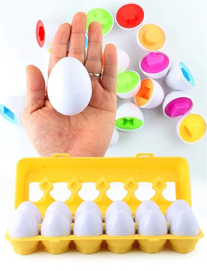 Caixa de Ovos Mágicos Montessori Educacional